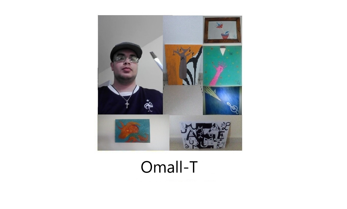 Œuvre de Omall-T, artiste peintre, musicien et écrivain